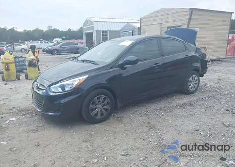 2017 Hyundai Accent Se z USA, uszkodzony, nr VIN KMHCT4AE4HU253330